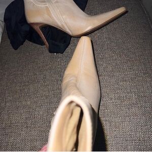 Vintage western leather boot